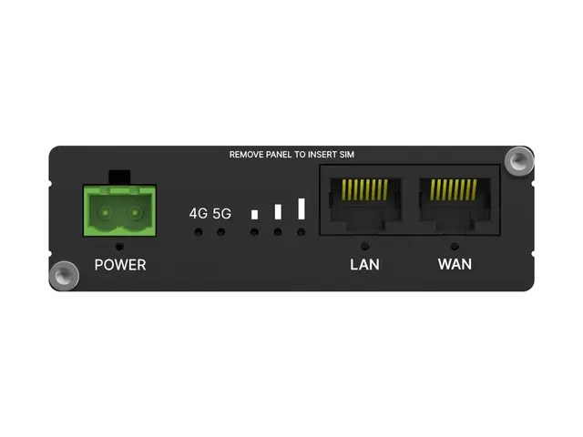 Teltonika RUT276 - Trådløs ruter WWAN 5G 5G, 4G DIN-skinnemonterba...