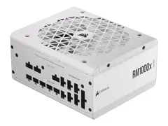 CORSAIR RMx Series RM1000X SHIFT Strømforsyning (intern) - ATX12V 3.0/ EPS12V 2.92 - 80 PLUS Gold - AC 100-240 V - 1000 watt - hvit