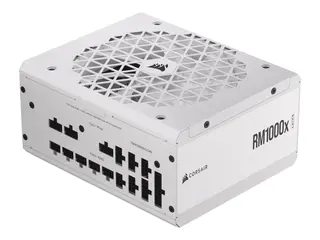 CORSAIR RMx Series RM1000X SHIFT Strømforsyning (intern) - ATX12V 3.0/ EPS12V 2.92 - 80 PLUS Gold - AC 100-240 V - 1000 watt - hvit