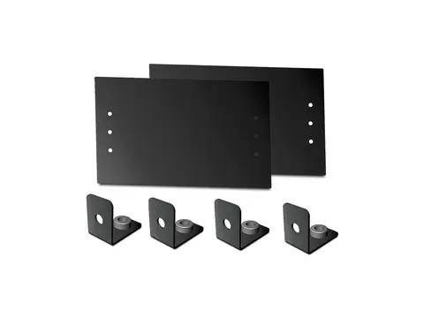 APC - Endedeksel for kabelstyringstrau - svart for P/N: AR3130, AR3200, AR3340, AR3347, AR9300SP, AR9300SP-R, AR9307SP, AR9307SP-R, NBPD0150