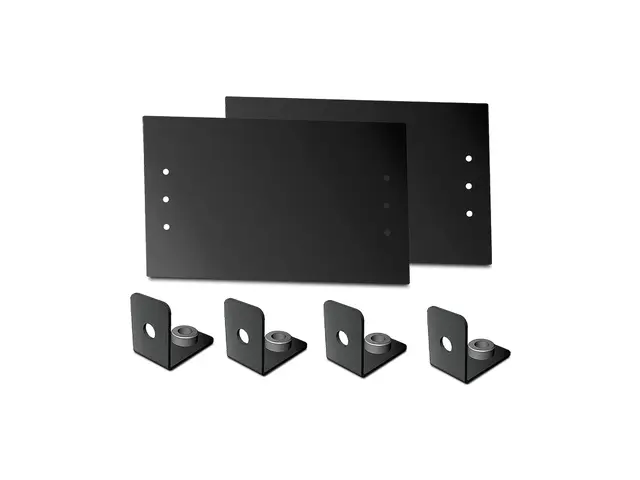 APC - Endedeksel for kabelstyringstrau - svart - for P/N: AR3130, ...