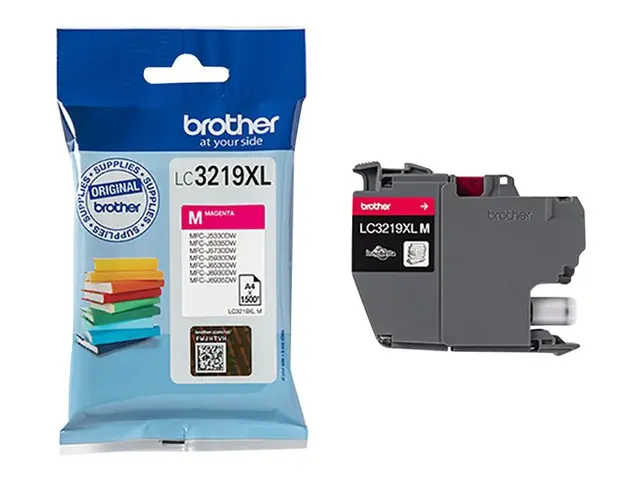 Brother LC3219XLM - XL - magenta - original - blister - blekkpatro...