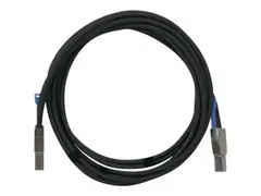 QNAP - SAS ekstern kabel - SAS 12Gbit/s - 36 pin 4x Mini SAS HD (SFF-8644) (hann) til 36 pin 4x Mini SAS HD (SFF-8644) (hann) 2 m - svart - for QNAP QXP-1620S-B3616W