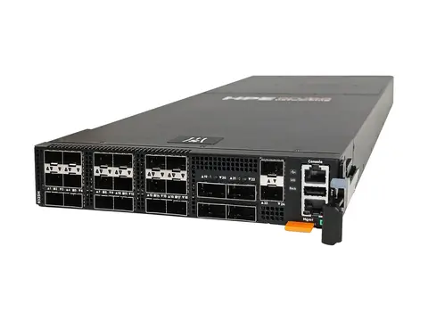 HPE Aruba Networking CX 8325H 18p SFP28 25G 4p QSFP28 100G Switch Switch - halvbredde - L3 - Styrt - 18 x 1/10/25 Gigabit SFP28 + 4 x 40 Gigabit / 100 Gigabit QSFP28 - front til bakside-luftflyt - rackmonterbar