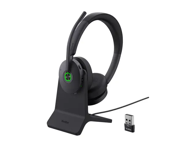 Yealink BH74 Teams - Hodesett on-ear Bluetooth trådløs aktiv støyd...