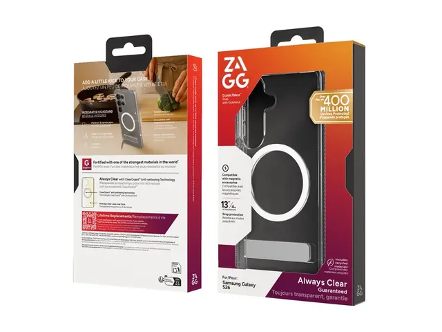 Zagg Crystal Palace Snap KS - Baksidedeksel for mobiltelefon magne...