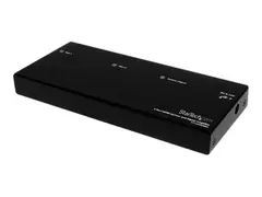 StarTech.com HDMI Splitter 1 In 2 Out - 1080p 2 Port - Signal Amplifier - Rugged - HDMI Multi Port - HDMI Audio Splitter (ST122HDMI2) - Video/lyd-splitter - 2 x HDMI - stasjon&#230;r - for P/N: SVA12M2NEUA, SVA12M5NA
