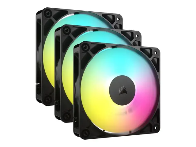 CORSAIR RS120 ARGB Triple Pack - Kabinettvifte 120 mm svart (en pa...