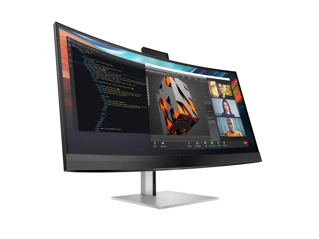 HP 740pm - Series 7 Pro LED-skjerm kurvet 40" (39.7" synlig) 5120 ...