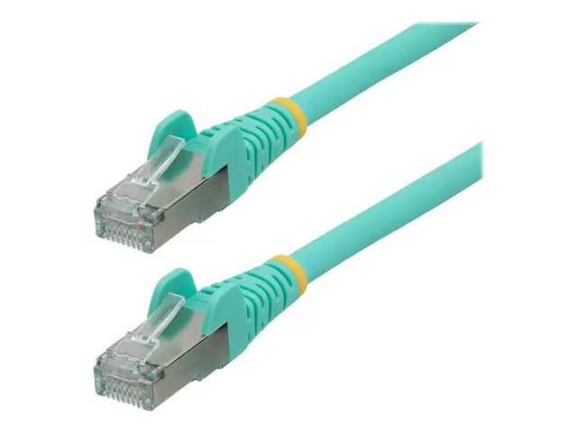 StarTech.com 10m CAT6a Ethernet Cable - Aqua Low Smoke Zero Haloge...