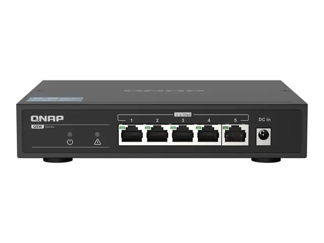 QNAP QSW-1105-5T - Switch - ikke-styrt - 5 x 10/100/1000/2.5G - st...