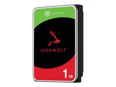 Seagate IronWolf ST1000VN008 - Harddisk 1 TB - intern - 3.5&quot; - SATA 6Gb/s - 5400 rpm - buffer: 256 MB