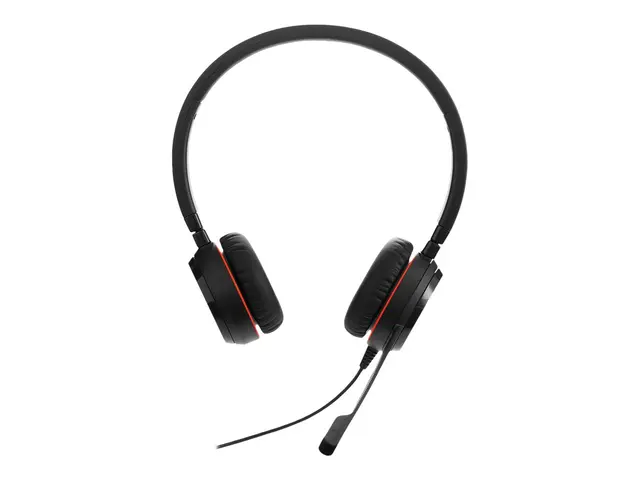 Jabra Evolve 20SE MS stereo - Hodesett on-ear kablet USB-C, USB-A ...