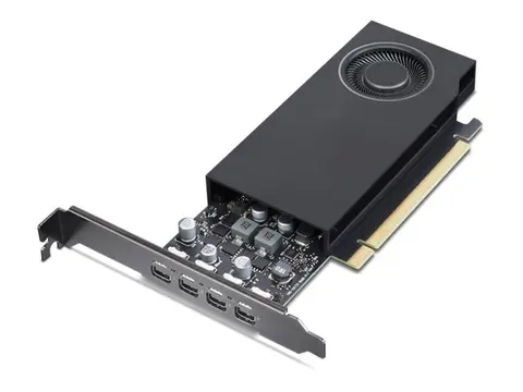 NVIDIA RTX - Grafikkort - RTX A400 - 4 GB GDDR6 PCIe 4.0 x8 - 4 x Mini DisplayPort - for ThinkPad T16 Gen 4 21QN