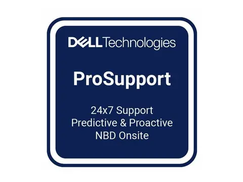 Dell Oppgrader fra 1 År Basic Onsite til 5 År ProSupport Utvidet serviceavtale - deler og arbeid - 5 år - på stedet - 10x5 - responstid: NBD - for Pro 14, 15