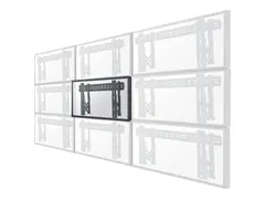 Neomounts LED-VW1000BLACK - Brakett - for LCD-skjerm svart - skjermstørrelse: 32"-75" - veggmonterbar