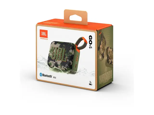 JBL Go 4 - Høyttaler - for bærbar bruk - trådløs - Bluetooth - App...