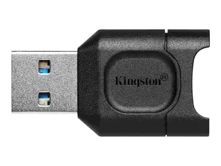 Kingston MobileLite Plus - Kortleser (microSD, microSDHC, microSDHC UHS-I, microSDHC UHS-II, microSDXC, microSDXC UHS-I, microSDXC UHS-II) USB 3.2 Gen 1