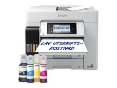 Epson EcoTank Pro ET-5885 - Multifunksjonsskriver farge - ink-jet - ITS - A4/Legal (medie) - opp til 25 spm (trykking) - 250 ark - 33.6 kbps - USB, LAN, Wi-Fi, USB-vert, NFC