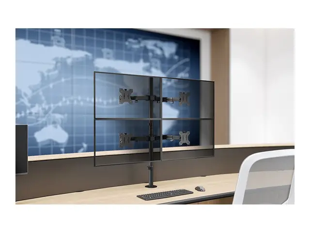 Neomounts FPMA-D550D4 - Monteringssett (kausemontering, skrivebord...