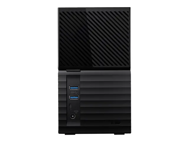 WD My Book Duo WDBFBE0160JBK - Harddiskarray - 16 TB - 2 brønner -...
