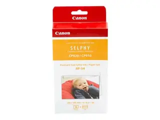 Canon RP-54 - Skrivebåndskassett og papirsett for Canon SELPHY CP1200, CP910