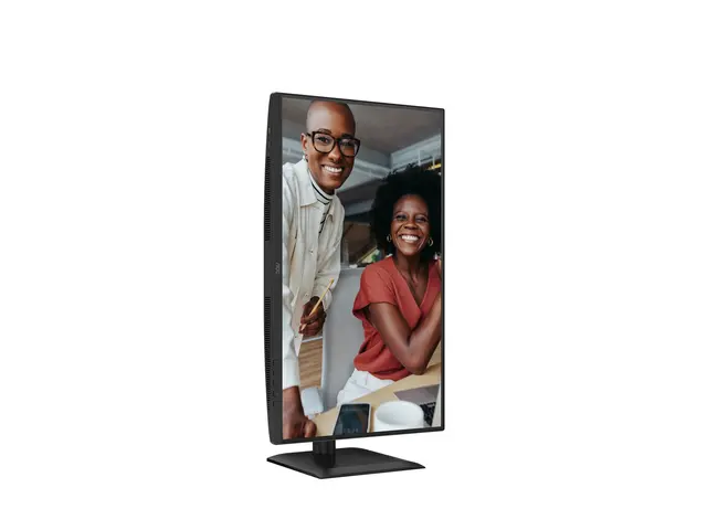 AOC 27E4U - LED-skjerm - 27" - 1920 x 1080 Full HD (1080p) @ 120 Hz IPS - 300 cd/m² - 1500:1 - 4 ms - HDMI, VGA, DisplayPort - høyttalere - svart 