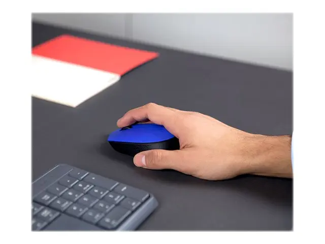 Logitech M171 - Mus - høyre- og venstrehåndet - trådløs - 2.4 GHz ...