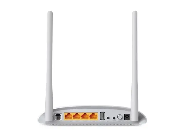TP-Link TD-W9970 - Trådløs ruter DSL-modem 4-portssvitsj 2,4 GHz