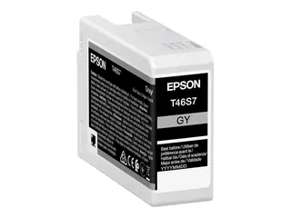 Epson T46S7 - 25 ml - grå - original blekkpatron - for SureColor P706, SC-P700, SC-P700 Mirage Bundling