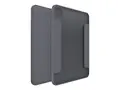 OtterBox Symmetry Series - Lommebok for nettbrett polykarbonat, syntetisk gummi - tordenv&#230;r (klar/m&#248;rk gr&#229;) - for Apple 11-inch iPad Pro (M4)