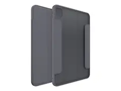 OtterBox Symmetry Series - Lommebok for nettbrett polykarbonat, syntetisk gummi - tordenv&#230;r (klar/m&#248;rk gr&#229;) - for Apple 11-inch iPad Pro (M4)