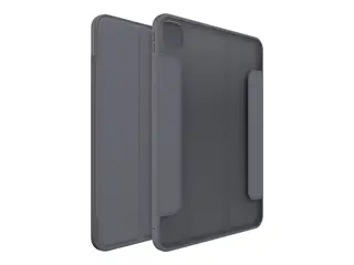 OtterBox Symmetry Series - Lommebok for nettbrett polykarbonat, syntetisk gummi - tordenv&#230;r (klar/m&#248;rk gr&#229;) - for Apple 11-inch iPad Pro (M4)