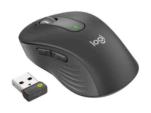Logitech Signature M650 L for Business - Mus høyrehendt 5 knapper ...