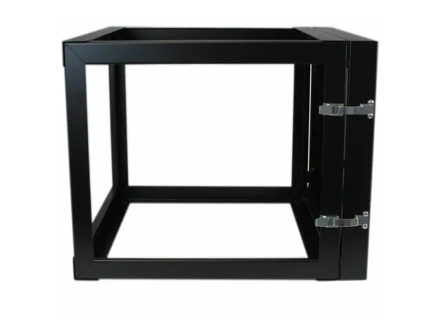 Startech "8U Hinged Open Frame Wall Mount Network Rack - 4-Post 22...