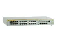 Allied Telesis AT x230-28GT - Switch - L2+ Styrt - 24 x 10/100/1000 + 4 x SFP - stasjonær, rackmonterbar, veggmonterbar