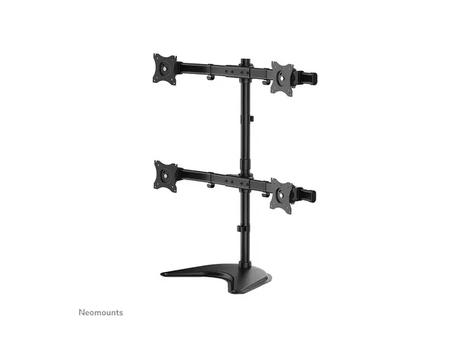 Neomounts NM-D335D4 - Stativ full bevegelse for 4 LCD-skjermer sva...
