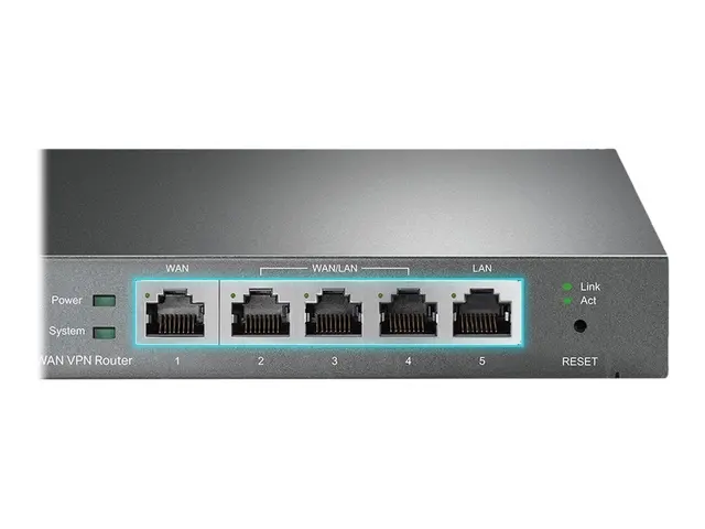 TP-Link SafeStream TL-R605 - Ruter 4-portssvitsj - 1GbE