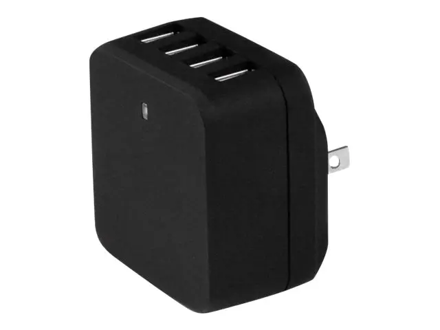 Startech 4-Port Travel USB Wall Charger - 34W/6.8A International A...