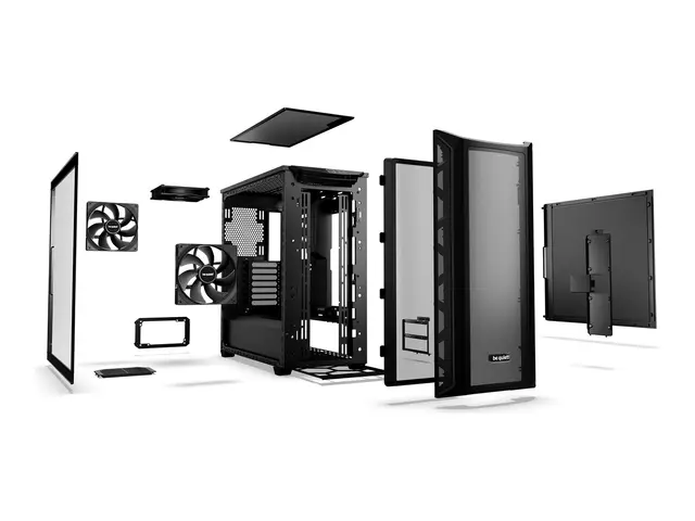 be quiet! - Midi-tårn utvidet ATX (E-ATX) sidepanel med vindu (her...