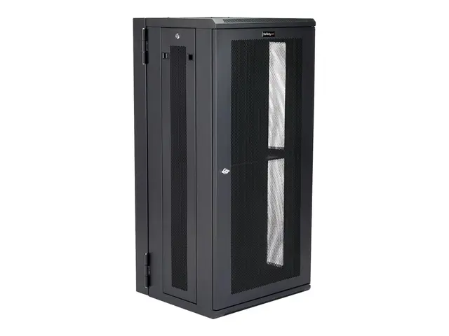 Startech 26U 19" Wall Mount Network Cabinet, 16" Deep Hinged Locki...