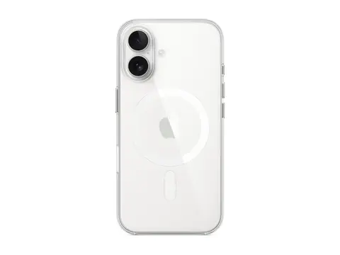 Apple - Beskyttende deksel for mobiltelefon MagSafe-samsvar - polykarbonat - blank - for iPhone 16