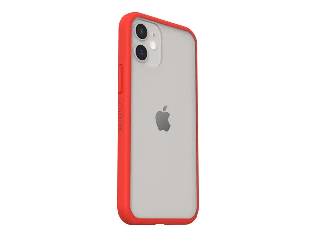 OtterBox React Series - Baksidedeksel for mobiltelefon - kraftrød ...