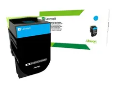 Lexmark 702HCE - Høy ytelse - cyan - original tonerpatron Lexmark Corporate - for Lexmark CS310dn, CS310n, CS410dn, CS410dtn, CS410n, CS510de, CS510dte