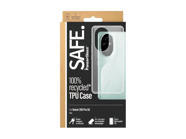 SAFE. by PanzerGlass - Baksidedeksel for mobiltelefon termoplast-p...