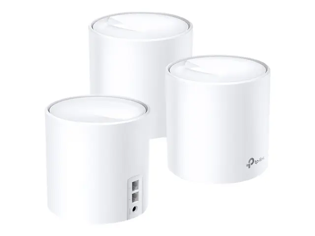 TP-Link Deco X60 - Wi-Fi-system (3 rutere) 1GbE Wi-Fi 6 Dobbeltbånd