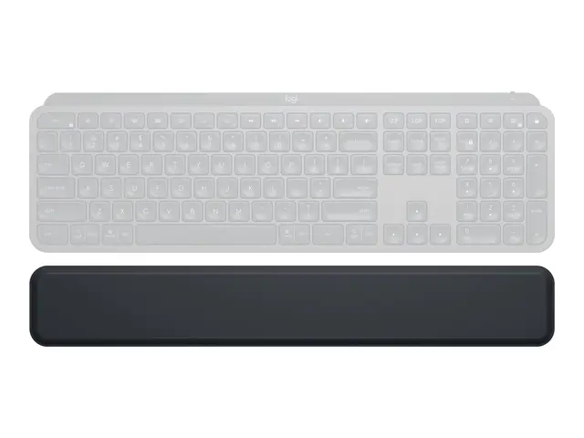 Logitech MX Palm Rest - Håndleddsstøtte for tastatur - grå