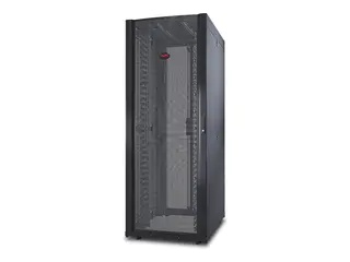 APC NetShelter SX Networking Enclosure with Sides Rack - svart - 42U - TAA-samsvar - for P/N: SUA1000RMI2U, SUA2200RMXLI3U, SUA5000RMI5U