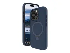 dbramante1928 Iceland Ultra - Baksidedeksel for mobiltelefon med stativ - MagSafe-samsvar - D3O, plastikk - blå - for Apple iPhone 16 Pro Max