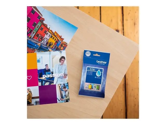 Brother LC528C - Cyan original pute pakke blekkpatron